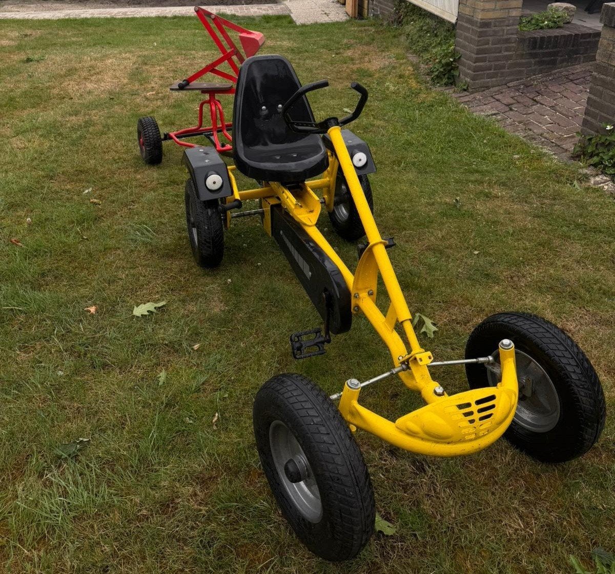 Skelter met duozit en aanhangerkraan, Ophalen, Gebruikt, Overige merken, Duozit