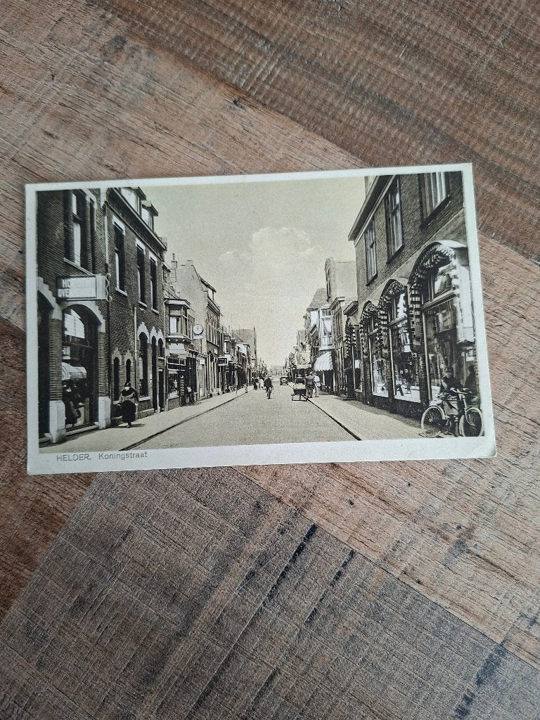 den helder, Ophalen of Verzenden, 1920 tot 1940, Gelopen, Noord-Holland