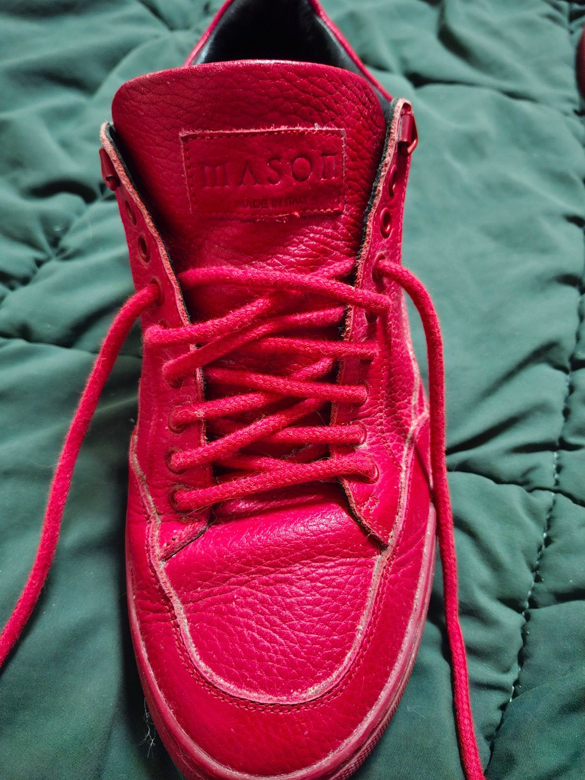 Mason Garments rode sneakers - Maat 42, Kleding | Heren, Overige kleuren, Ophalen of Verzenden, Sneakers of Gympen, Gedragen