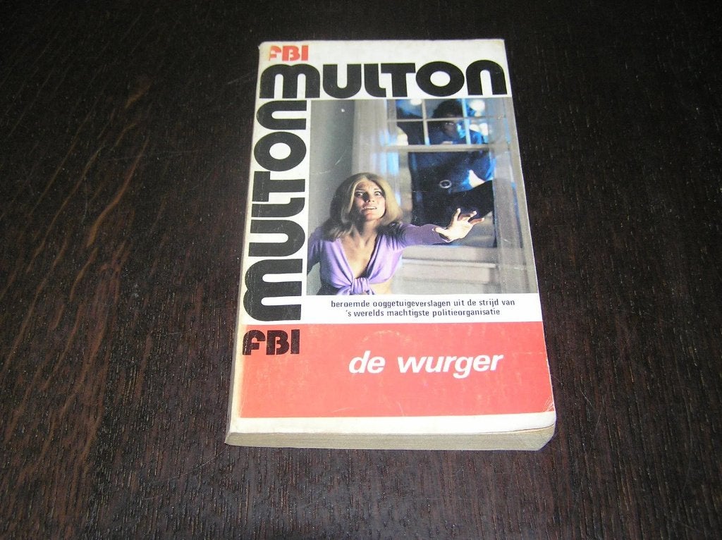 De wurger- Edward Multon, Boeken, Ophalen of Verzenden, Gelezen, Edward Multon