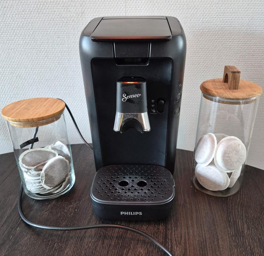 senseo van Philips heel goed,
incl pads, Witgoed en Apparatuur, Koffiezetapparaten, Ophalen of Verzenden, Gebruikt, Overige modellen