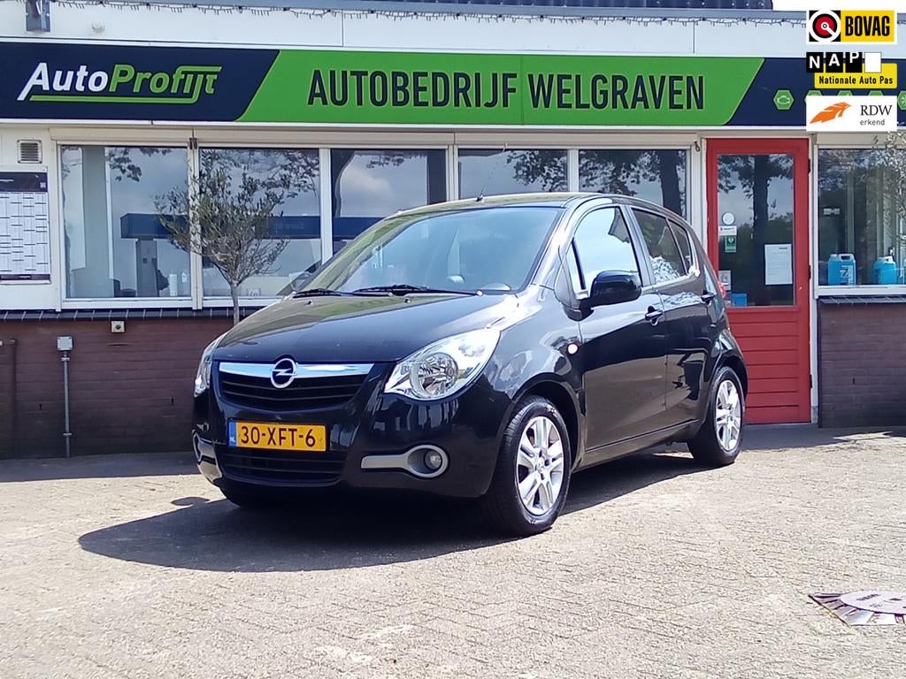 Opel Agila 1.0 Edition, Auto's, Opel, Euro 5, Stof, Gebruikt, Origineel Nederlands