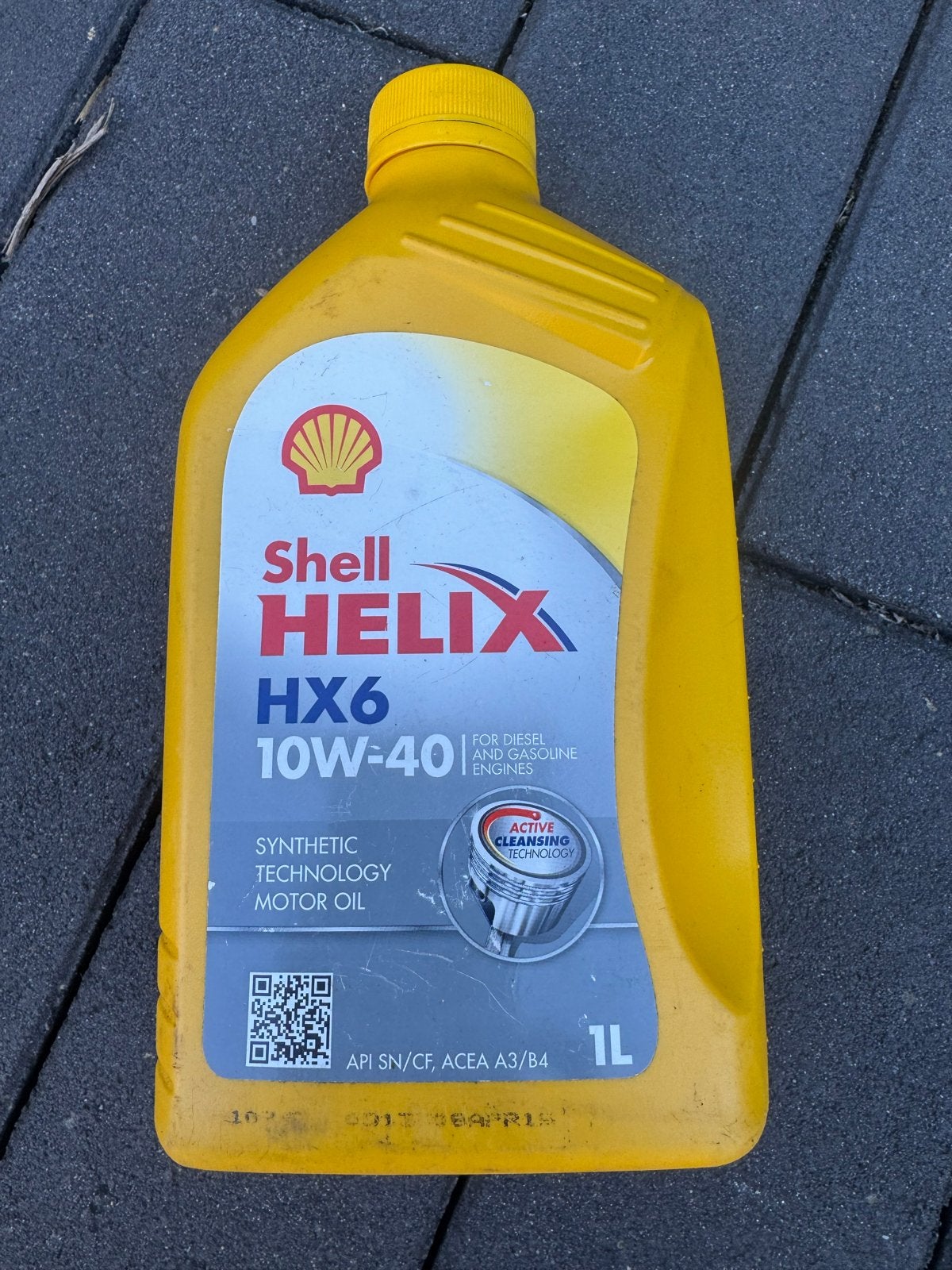 Shell Helix HX6 10W-40 Motorolie - 1 Liter, Ophalen of Verzenden, Nieuw, Universele onderdelen