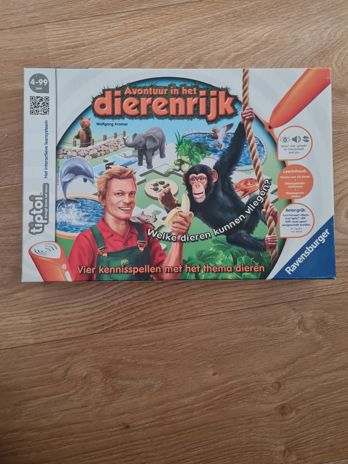 Tiptoi Avontuur in het Dierenrijk (excl. stift), Een of twee spelers, Ophalen of Verzenden, Zo goed als nieuw, Ravensburger