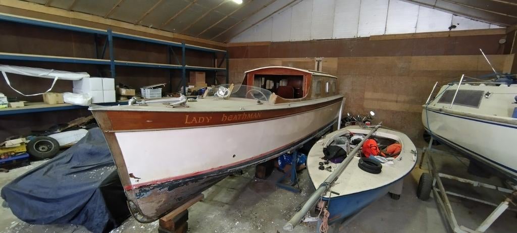 Andrews 25ft. Thames launch - Opknapper, Watersport en Boten, Motorboten en Motorjachten, Ophalen