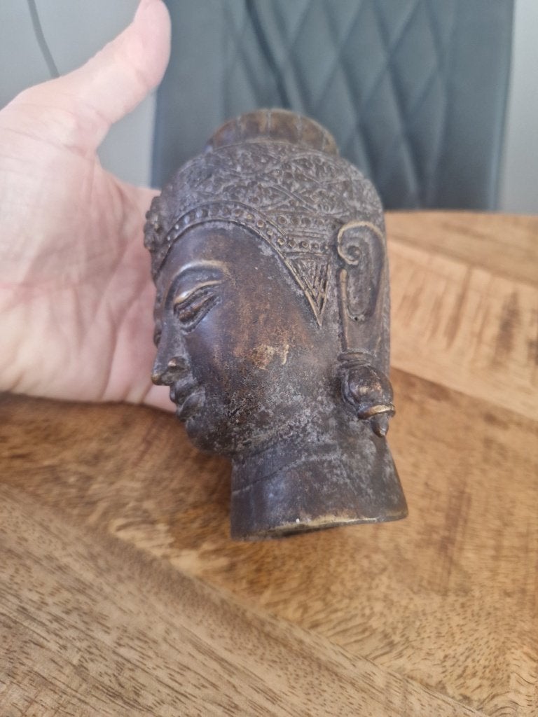 Bronzen buddhahoofje, Ophalen of Verzenden