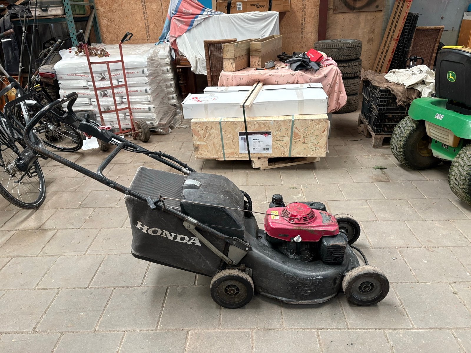 Honda GXV160 Grasmaaier - 163cc - 2010, Ophalen, Cirkelmaaier, Gebruikt, 40 t/m 49 cm