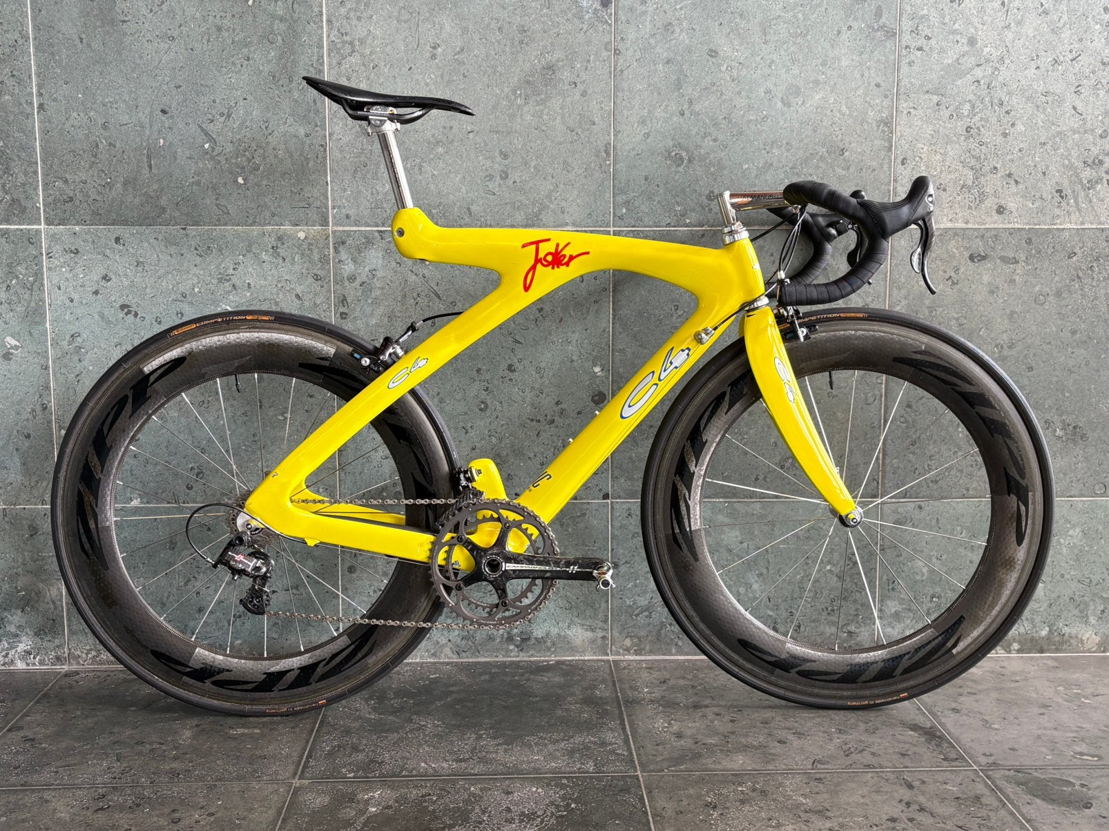 C4 Carbon racefiets campagnolo super record 11 sp zipp 808, Overige merken, Ophalen of Verzenden, Zo goed als nieuw, Meer dan 20 versnellingen