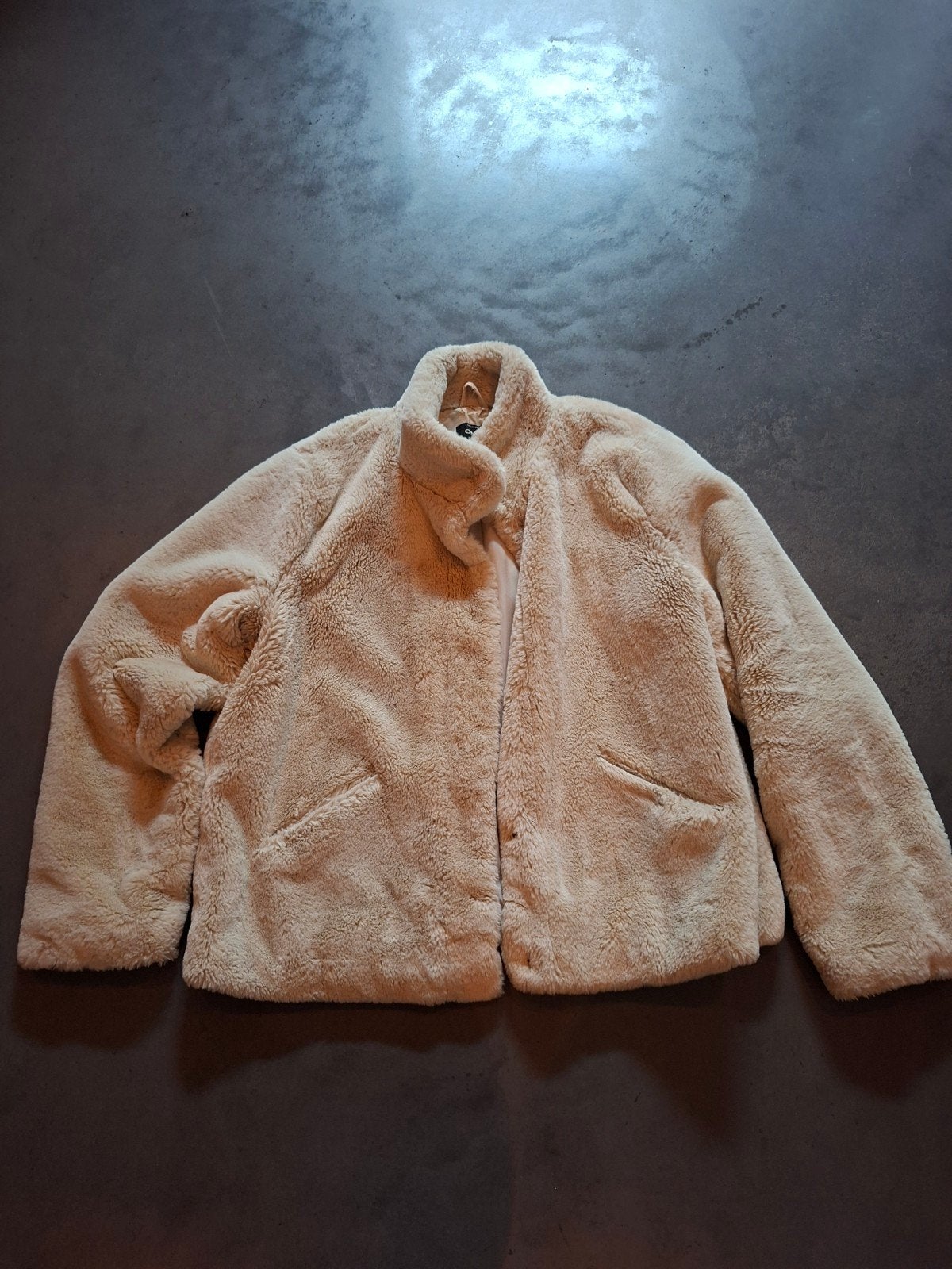Nieuwe Only teddy jas maat XL nieuw, Kleding | Dames, Ophalen, Nieuw, Maat 46/48 (XL) of groter, Beige