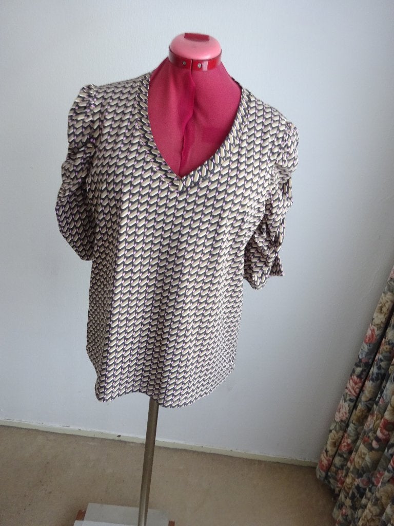 Lady Day top mt XXL= 46, Kleding | Dames, Tops, Lady Day, Maat 46/48 (XL) of groter, Zo goed als nieuw, Korte mouw