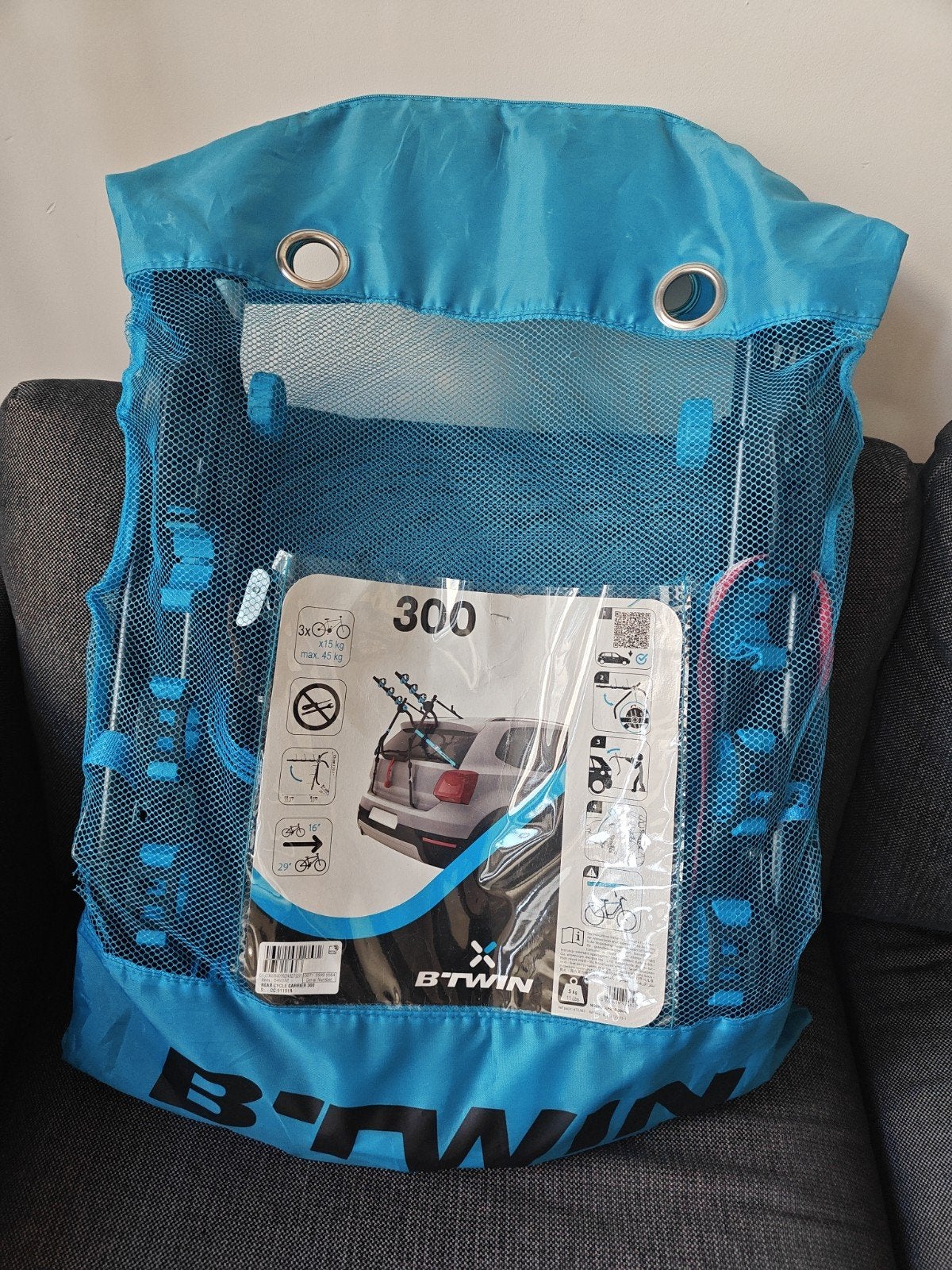 Fietsendrager voor op de auto, Ophalen, Zo goed als nieuw, Btwin / Decathlon