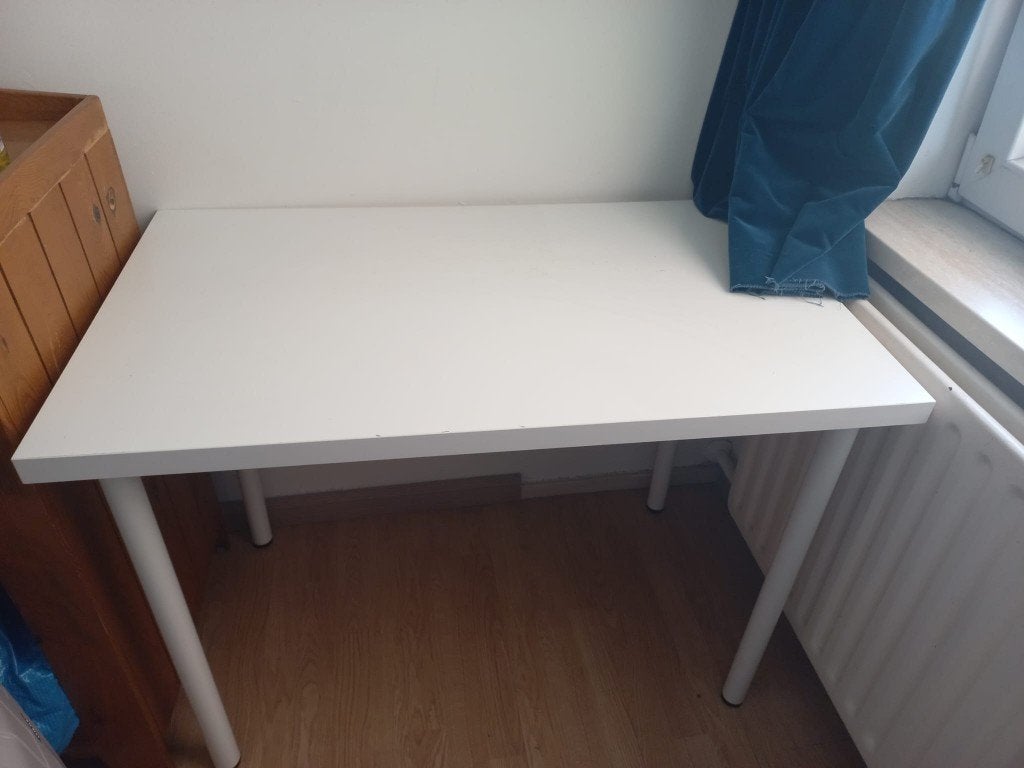 IKEA bureautafel Linnmon 12060 cm, Huis en Inrichting, Bureaus, Ophalen, 120 cm, Zo goed als nieuw, IKEA