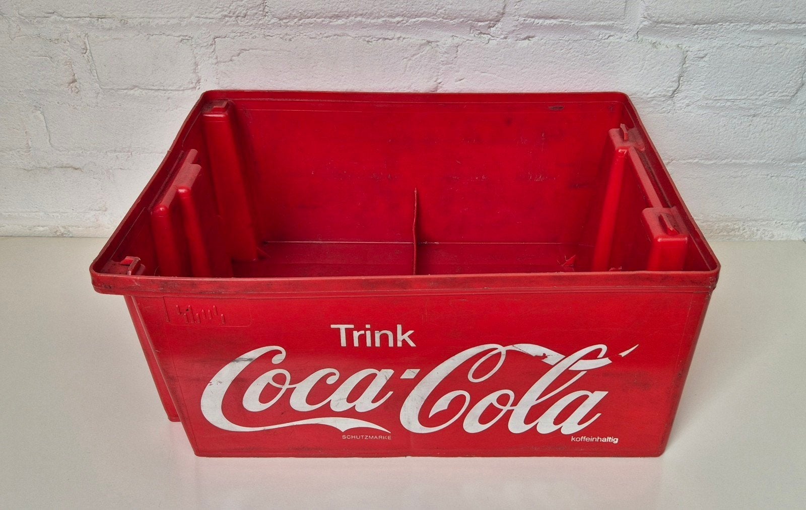 Vintage Coca-Cola fabrieks opbergbak, Ophalen of Verzenden, Gebruikt, Gebruiksvoorwerp