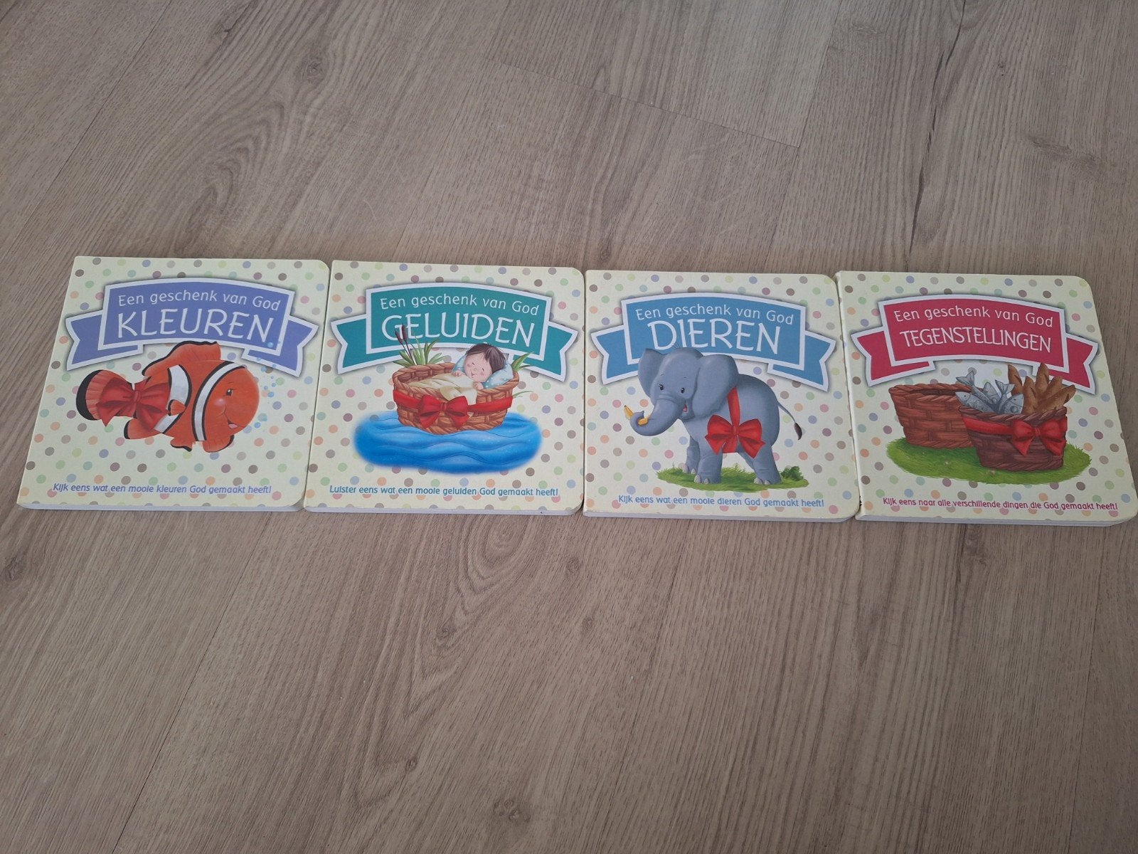 Compleet setje baby boeken; Een geschenk van God., Boeken, Ophalen of Verzenden, Zo goed als nieuw, 6 tot 12 maanden