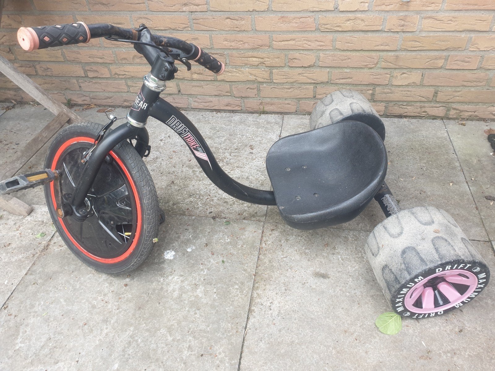 drift trike, Ophalen, Gebruikt