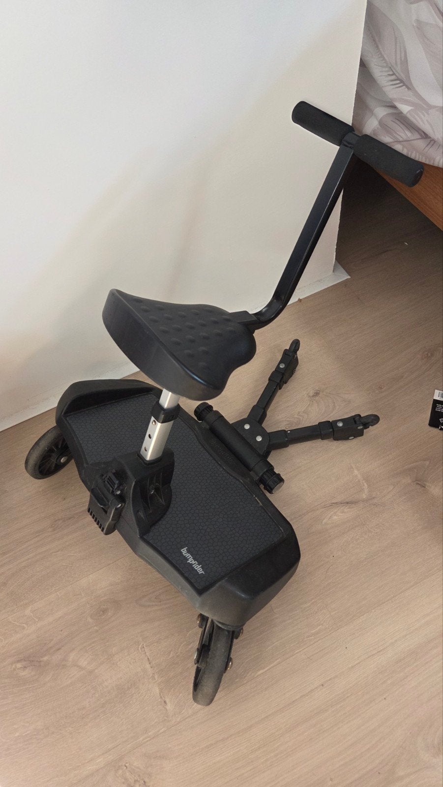 Bumprider meerijdplankje met zitje - Universeel, Ophalen of Verzenden, Gebruikt, Kinderwagen, Overige merken