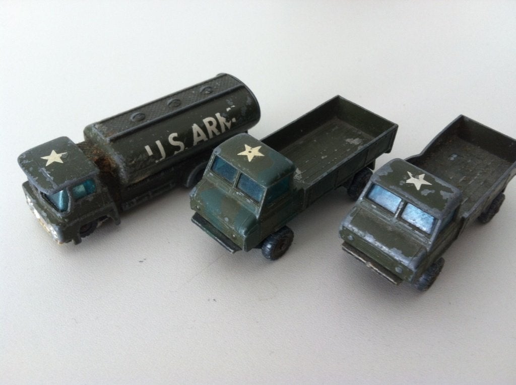 US Army trucks , 3 stuks , Husky , samen in 1 koop . jaren, Ophalen of Verzenden, Gebruikt, Bus of Vrachtwagen