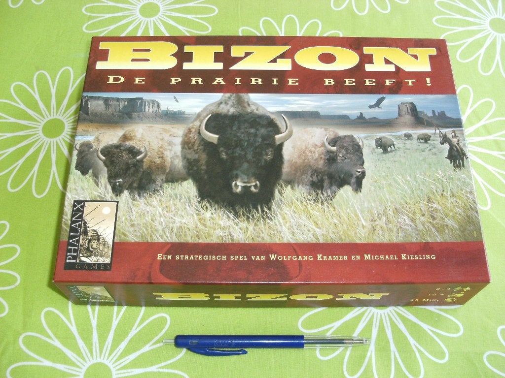 Bizon - de prairie beeft - van Phalanx, Een of twee spelers, Ophalen of Verzenden, Zo goed als nieuw