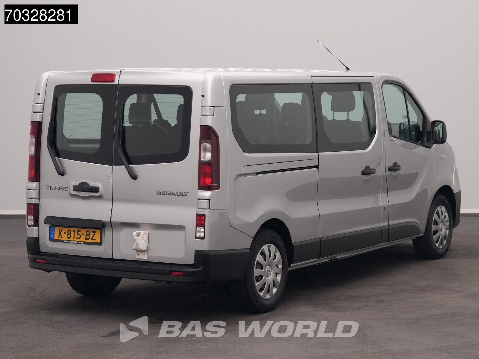 Renault Trafic 120pk Personenvervoer 9-Persoons Airco Cruise, Multifunctioneel stuurwiel, Stof, Gebruikt, Euro 6