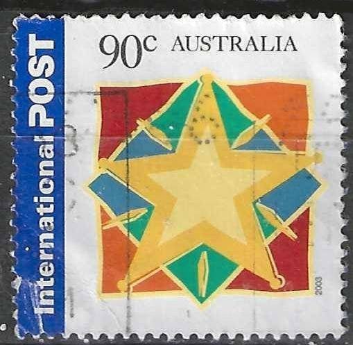 Australie 2003 - Yvert 2146 - Wensen voor Kerstmis (ST), Verzenden, Gestempeld