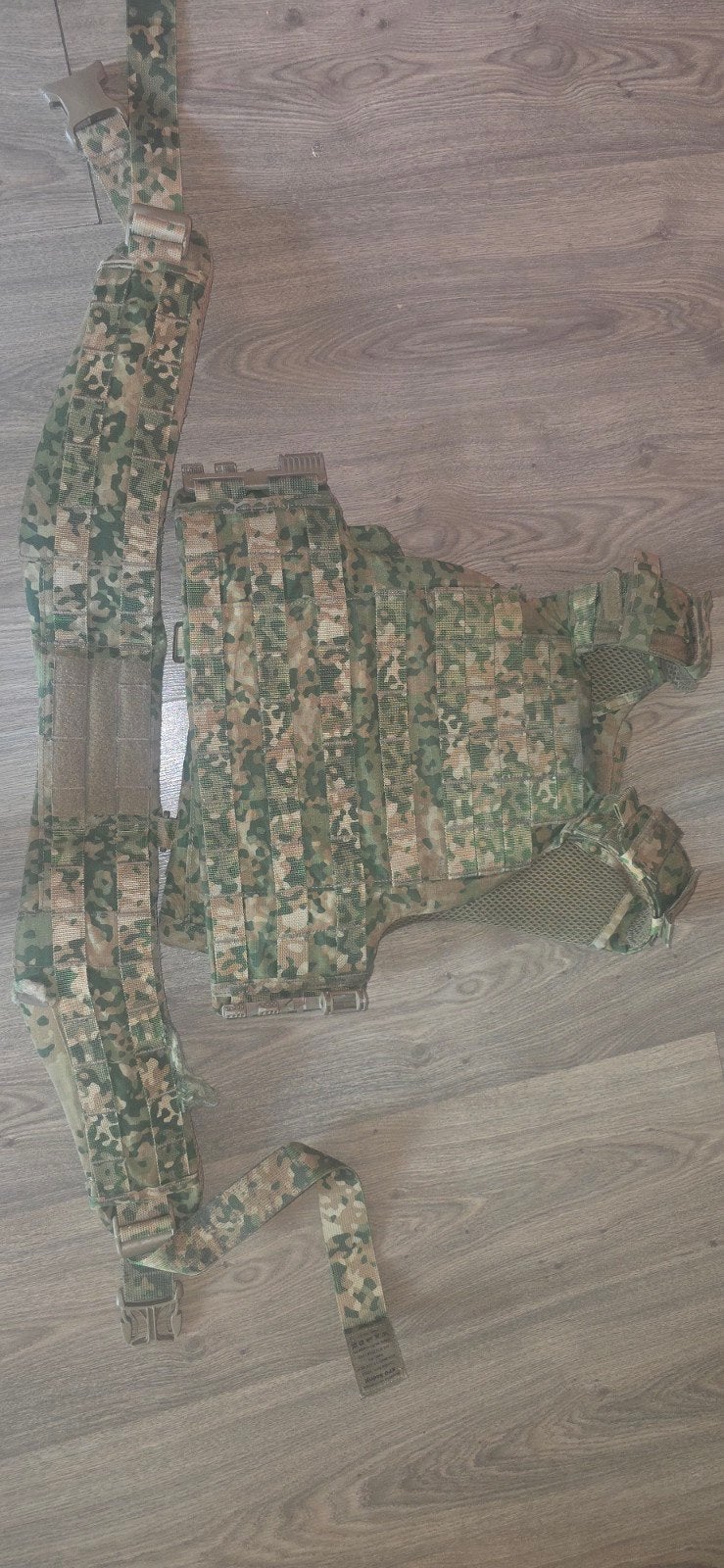 Voss Plate Carrier & Combat Belt nfp maat L, Ophalen of Verzenden, Landmacht, Nederland, Kleding of Schoenen