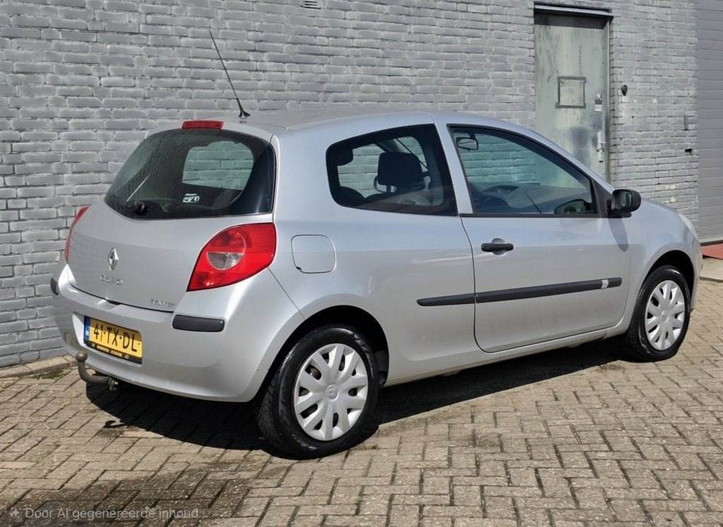Renault Clio 1.2-16V Authentique Stuurbekr. APK 03-27 ✅, 65 pk, 535 kg, Gebruikt, 4 cilinders