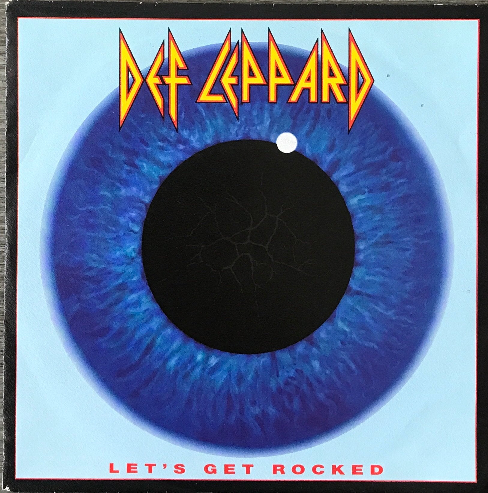 DEF LEPPARD - Let’s get rocked (NL’92) ALS NW(NL18/UK2/US15), Cd's en Dvd's, Vinyl Singles, Verzenden, Zo goed als nieuw, 7 inch