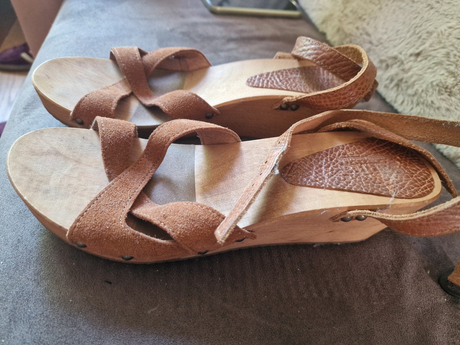 Sanita sandalen 40, Bruin, Zo goed als nieuw, Sanita, Sandalen of Muiltjes