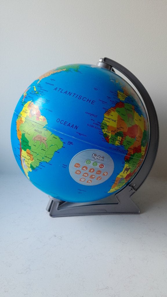 Tiptoi wereldbol, Ophalen of Verzenden, Zo goed als nieuw, Ontdekken, Met geluid