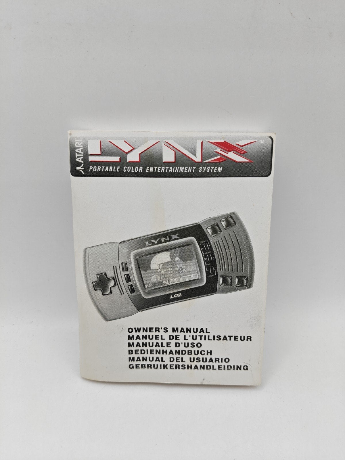 Atari Lynx Handleiding Manual, 1 speler, Ophalen of Verzenden, Atari Corporation, Vanaf 3 jaar