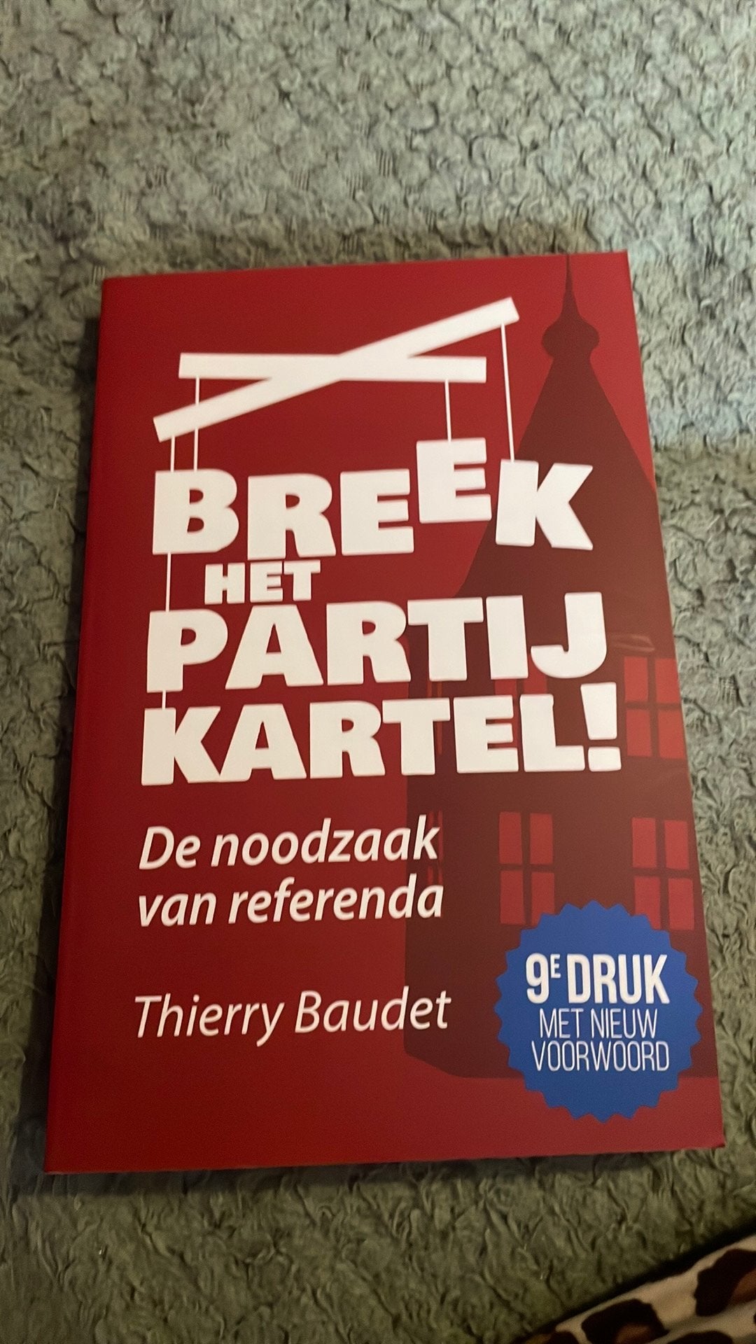 Thierry Baudet - Breek het partijkartel!, Nieuw, Ophalen of Verzenden, Politiek en Staatkunde, Nederland