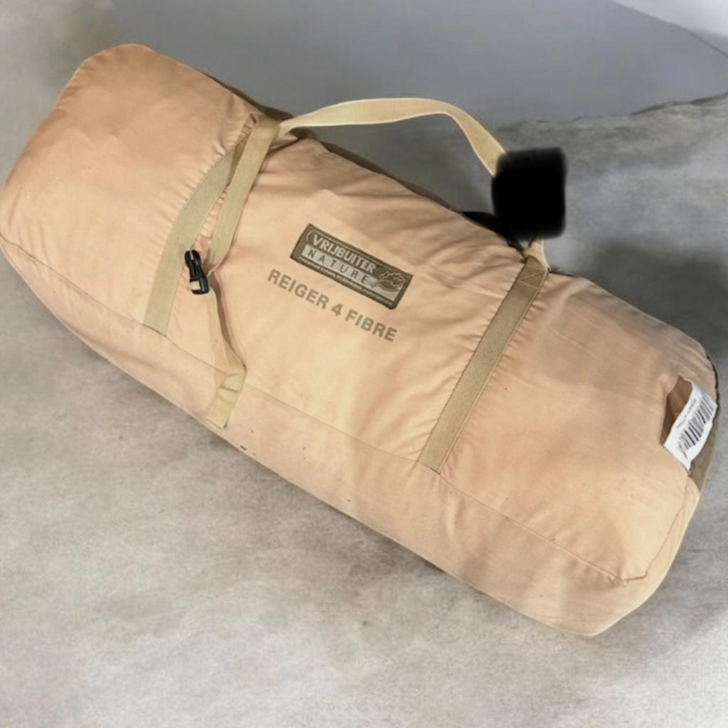 Vrijbuiter Nature Reiger 4 persoons familietent camping tent, Caravans en Kamperen, Ophalen of Verzenden, Tot en met 4