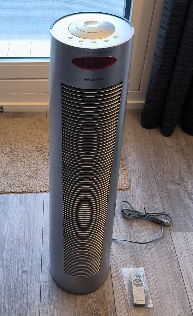 Inventum torenventilator met afstandsbediening (86cm hoog), Ophalen, Ventilator met afstandsbediening, Gebruikt, Torenventilator