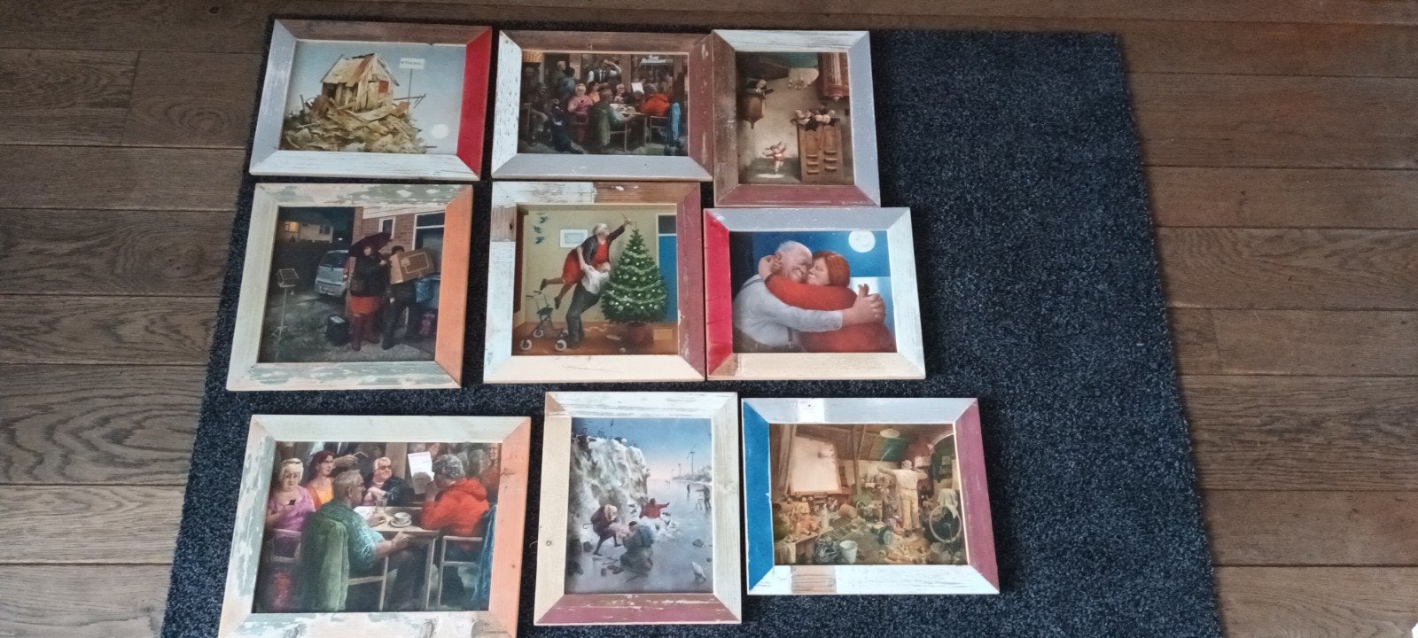 Marius van Dokkum schilderijtjes, Ophalen of Verzenden, Print, Ingelijst