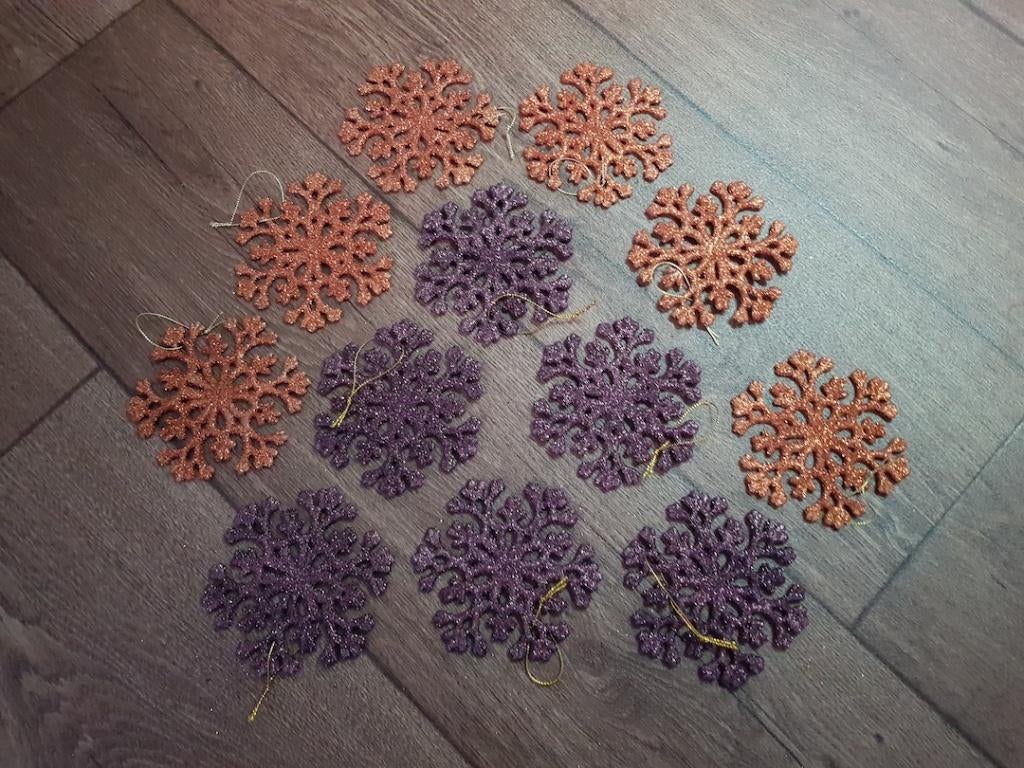 Sneeuwvlokjes voor in de kerstboom, Ophalen of Verzenden, Nieuw