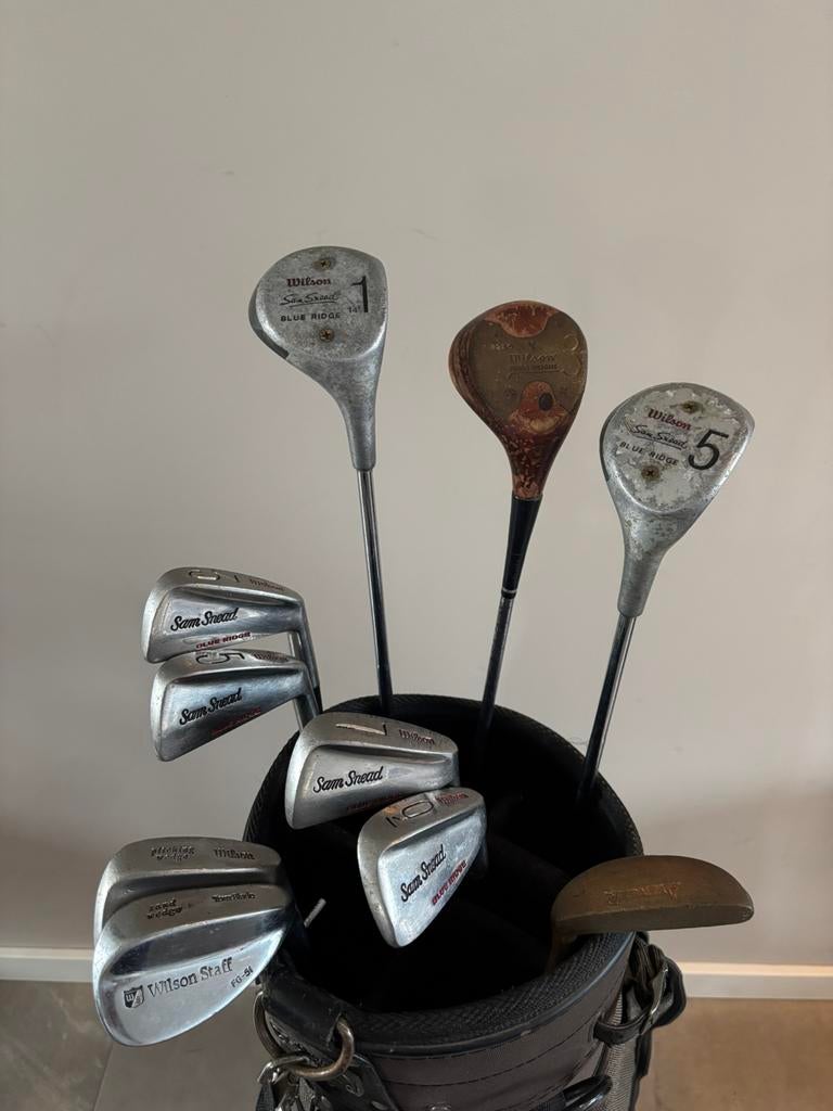 Wilson Sam Snead | Halve Golfset | Vintage, Set, Ophalen of Verzenden, Wilson, Wilson