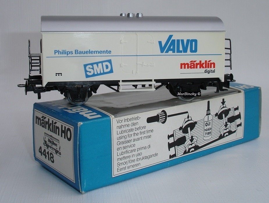 Märklin 4415 Philips Koelwagen Bauelementen Valvo  - SMD !, Gelijkstroom of Wisselstroom, Wagon, Ophalen of Verzenden, Zo goed als nieuw
