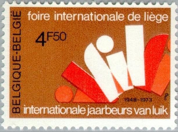04-08 België MI 1724 postfris, Postzegels en Munten, Postzegels | Europa | België, Verzenden, Postfris