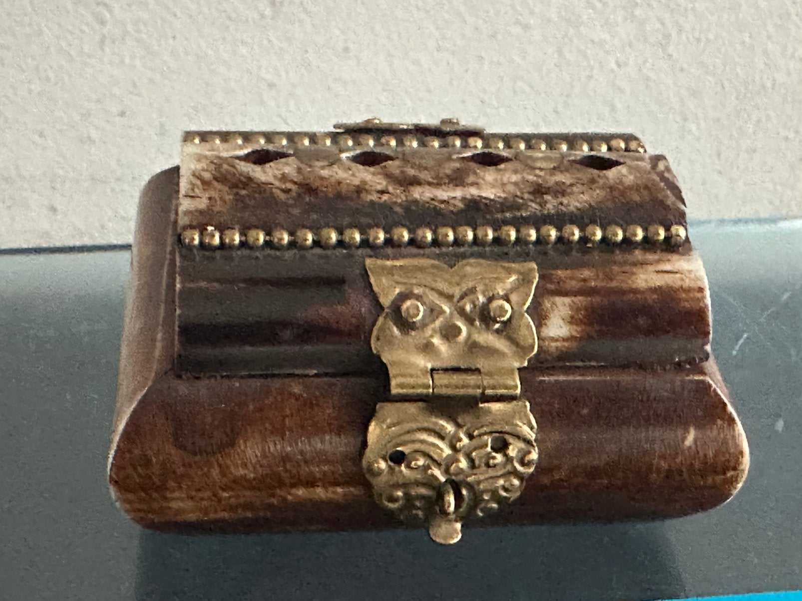 Oud oosters kistje van kamelen bot, Ophalen of Verzenden