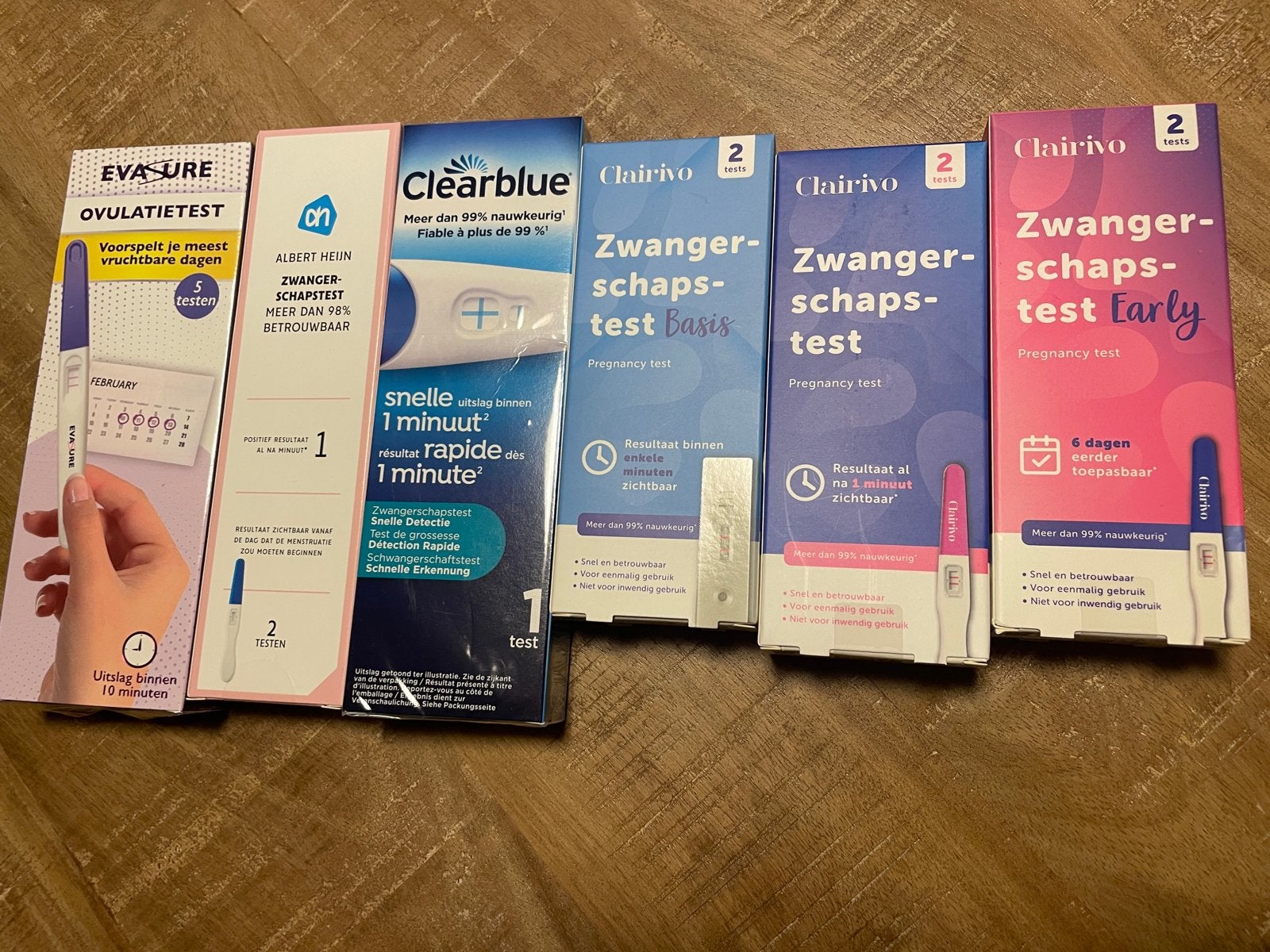 Zwangerschapstesten en ovulatietest - Diverse merken, Ophalen of Verzenden, Nieuw, Overige typen