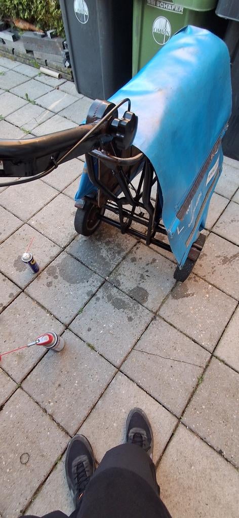 Kranten kar - Nieuwe remkabel en draaiknop, Ophalen, Gebruikt, Bagagekar, 20 tot 40 kg