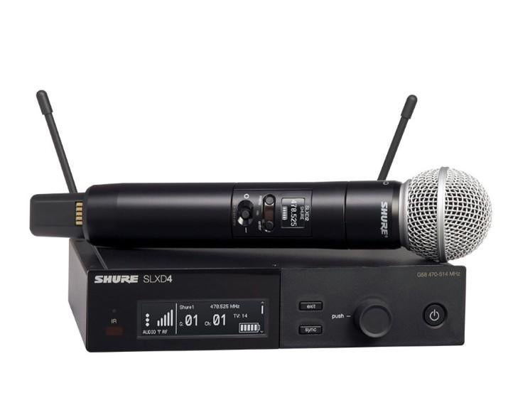 Shure SLXD24/SM58-K59 draadloze SM58 microfoon set, Ophalen, Zo goed als nieuw, Zangmicrofoon, Draadloos