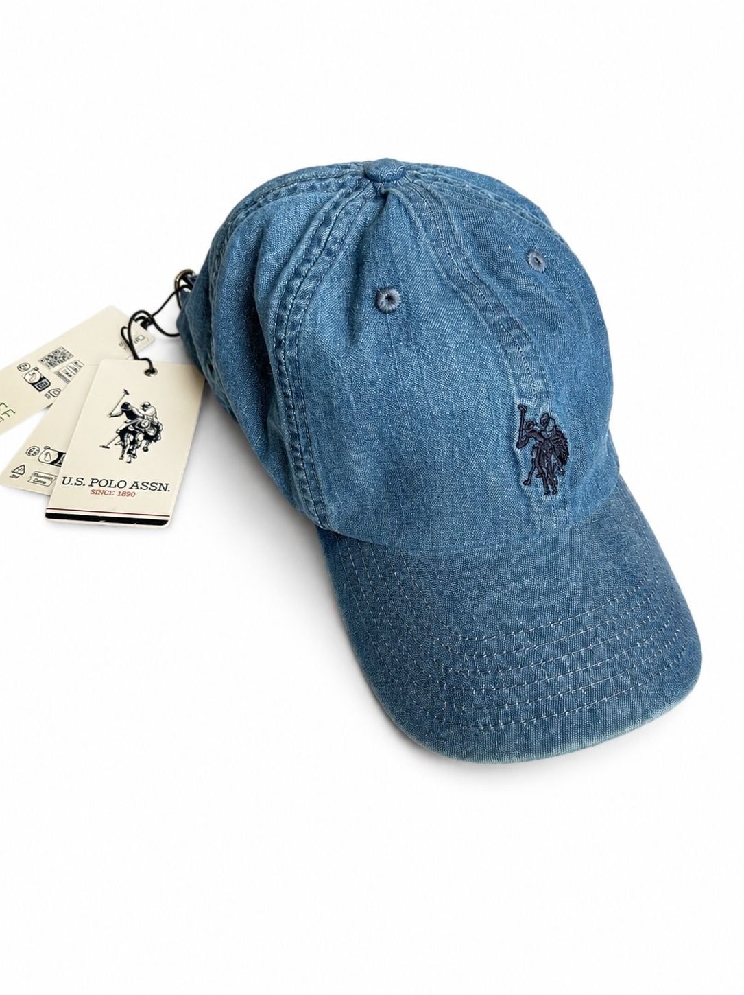 U.S. POLO ASSN. spijkerstof pet - dames/heren, Ophalen of Verzenden, Nieuw, One size fits all, Pet
