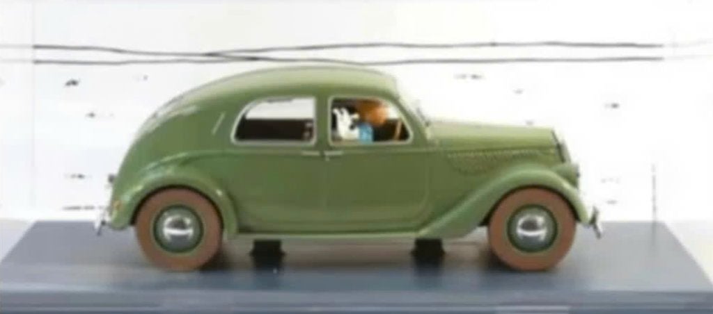 LANCIA APRILIA 1937 Kuifje schaal 1/24 voitures TINTIN # 44, Verzenden, Nieuw, Auto, Overige merken
