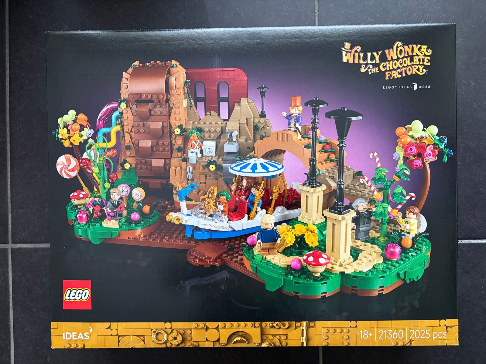 Nieuwe & ongeopend Lego Willy Wonka Chocolate Factory 21360 ...