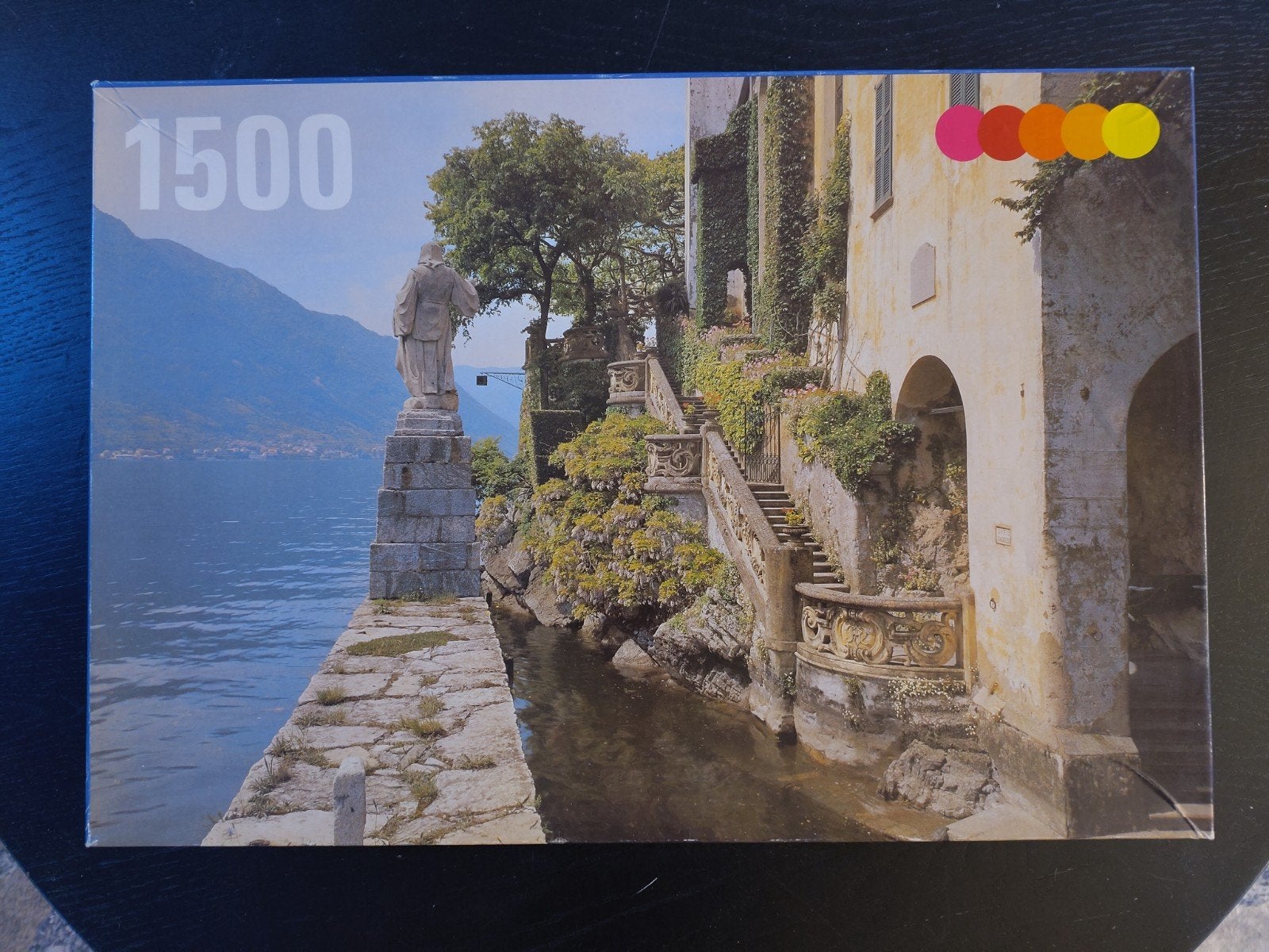 Legpuzzel 1500 stukjes - Italiaans landschap, Ophalen, 500 t/m 1500 stukjes, Zo goed als nieuw, Legpuzzel