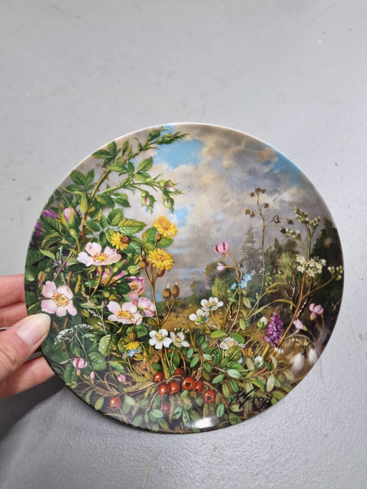 Boord vintage porcelain coquette fürstenberg boutique, Ophalen of Verzenden