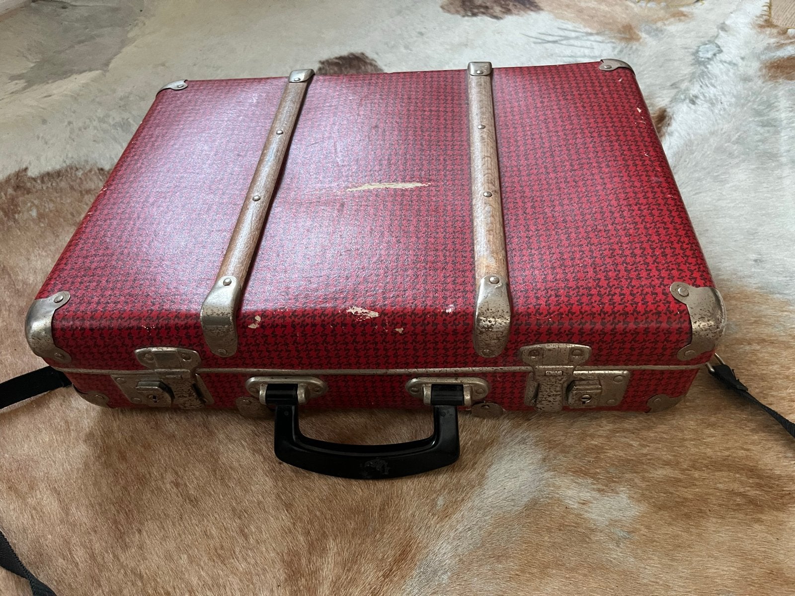 Vintage Reisenthel Koffertje Rood - 44x31x11cm, 40 tot 60 cm, 30 cm of meer, Gebruikt, Minder dan 35 cm