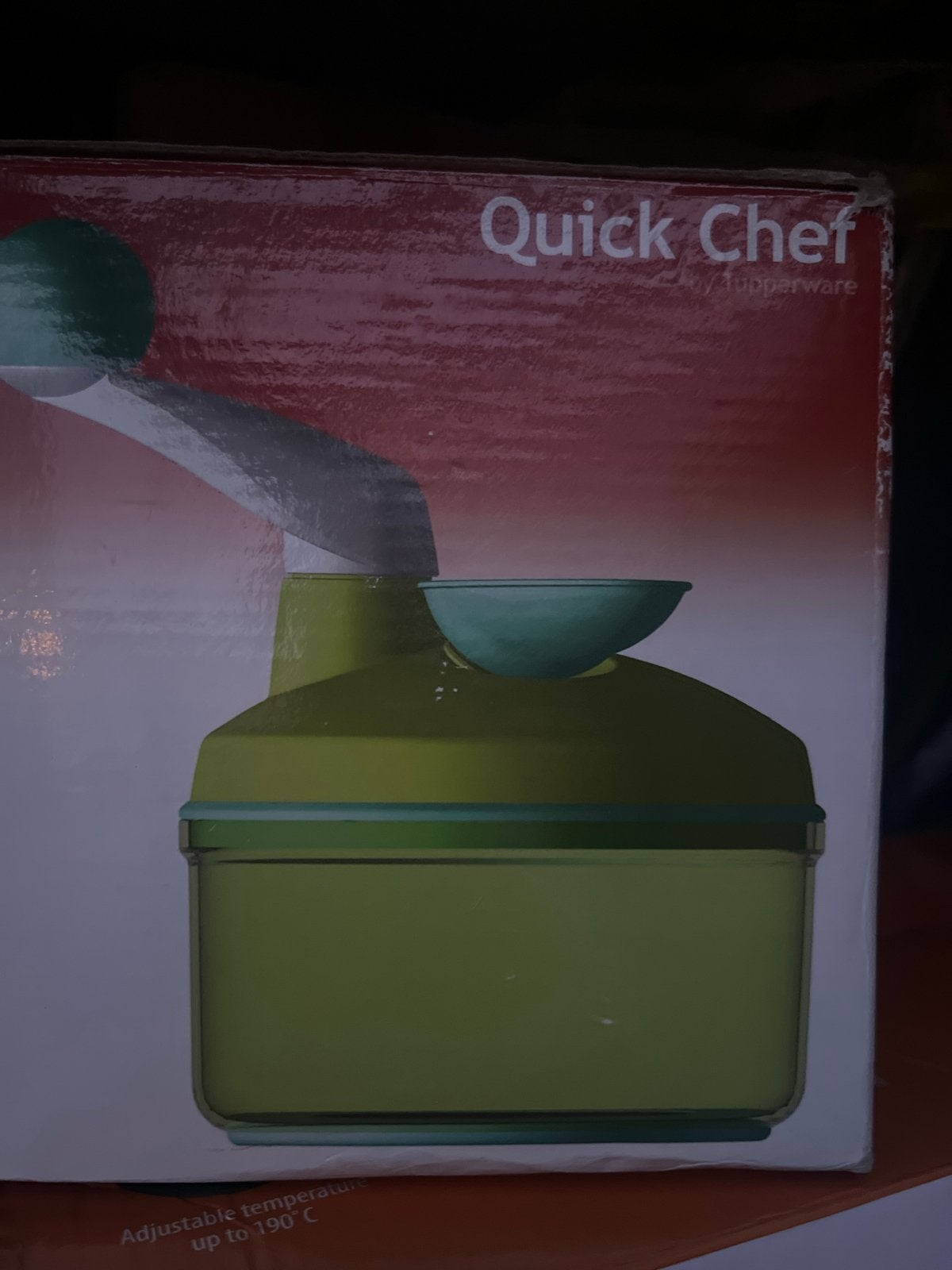 Tupperware Quick Chef - Nieuw in doos, Ophalen of Verzenden, Nieuw, Groen, Overige typen