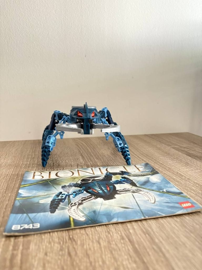 Lego Bionicle 8743 Visorak Boggarak, Inclusief instructies, Bionicle, Lego, Ophalen of Verzenden